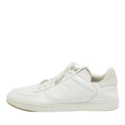 Pre-owned Leather sneakers Louis Vuitton Vintage , White , Heren