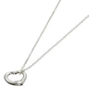 Pre-owned Metal necklaces Tiffany & Co. Pre-owned , Gray , Dames