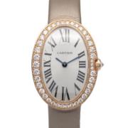 Pre-owned Rose Gold watches Cartier Vintage , Gray , Dames