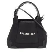 Pre-owned Canvas totes Balenciaga Vintage , Black , Dames