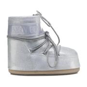 Zilveren Enkellaarzen voor Vrouwen Moon Boot , Gray , Dames