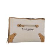 Pre-owned Canvas balenciaga-bags Balenciaga Vintage , Beige , Dames