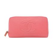 Pre-owned Fabric chanel-bags Chanel Vintage , Pink , Dames