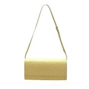 Pre-owned Leather louis-vuitton-bags Louis Vuitton Vintage , Yellow , ...