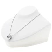 Pre-owned White Gold necklaces Bvlgari Vintage , Gray , Dames