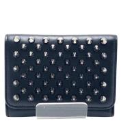 Pre-owned Leather wallets Christian Louboutin Pre-owned , Black , Dame...