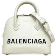 Pre-owned Leather balenciaga-bags Balenciaga Vintage , White , Dames