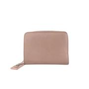 Pre-owned Leather wallets Yves Saint Laurent Vintage , Pink , Dames