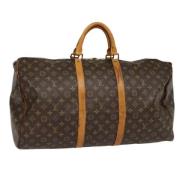 Pre-owned Canvas travel-bags Louis Vuitton Vintage , Brown , Dames