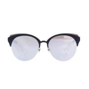 Pre-owned Metal sunglasses Dior Vintage , Black , Dames