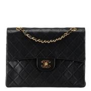 Pre-owned Fabric chanel-bags Chanel Vintage , Black , Dames