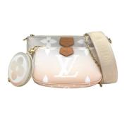 Pre-owned Canvas louis-vuitton-bags Louis Vuitton Vintage , Beige , Da...