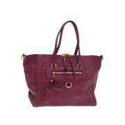 Pre-owned Leather louis-vuitton-bags Louis Vuitton Vintage , Red , Dam...