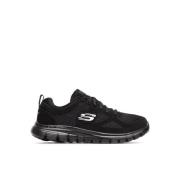 Burns Agoura Zwarte Sneakers Skechers , Black , Heren