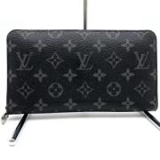 Pre-owned Fabric wallets Louis Vuitton Vintage , Black , Dames