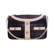 Pre-owned Leather chanel-bags Chanel Vintage , Black , Dames