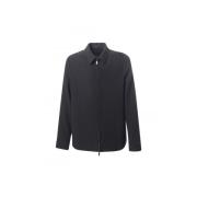 Zwarte Blazer Dubbele Rits Regular Fit Emporio Armani , Black , Heren