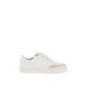 Tennis Pro Sneakers met Suède Inzet Common Projects , White , Heren