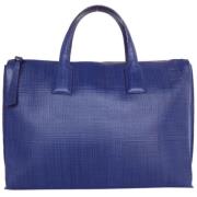 Pre-owned Leather handbags Loewe Pre-owned , Blue , Heren