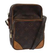 Pre-owned Canvas louis-vuitton-bags Louis Vuitton Vintage , Brown , Da...