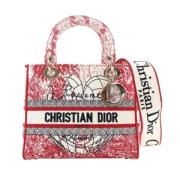 Pre-owned Canvas dior-bags Dior Vintage , Red , Dames