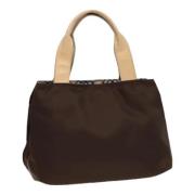 Pre-owned Nylon totes Burberry Vintage , Brown , Dames