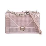 Pre-owned Leather dior-bags Dior Vintage , Pink , Dames