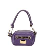 Pre-owned Leather handbags Dolce & Gabbana Pre-owned , Purple , Dames