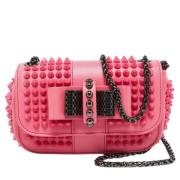 Pre-owned Leather shoulder-bags Christian Louboutin Pre-owned , Pink ,...