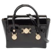 Pre-owned Leather totes Versace Pre-owned , Black , Dames