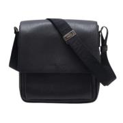 Pre-owned Leather shoulder-bags Salvatore Ferragamo Pre-owned , Black ...