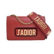 Pre-owned Leather dior-bags Dior Vintage , Red , Dames