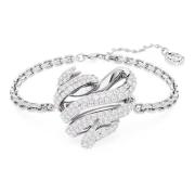 Dames Armband Hart Hyperbool Wit Gerhodineerd 5652789 Swarovski , Gray...