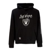 Las Vegas Raiders Script Hoodie Zwart/Wit New Era , Black , Heren