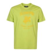 Zuur Groene Gewassen T-Shirt Vilebrequin , Green , Heren