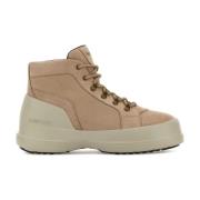 Grijze Luna Trek Sneakers Moon Boot , Beige , Dames