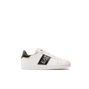 Witte Sneakers voor Mannen Emporio Armani EA7 , White , Heren