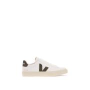 Chromevrije Campo Sneakers met Suède Monogram Veja , White , Heren