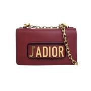 Pre-owned Leather dior-bags Dior Vintage , Red , Dames