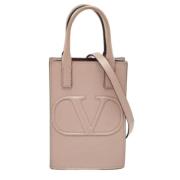 Pre-owned Fabric handbags Valentino Vintage , Beige , Dames