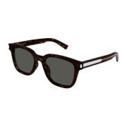 Zonnebril Saint Laurent , Brown , Heren