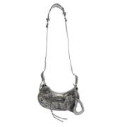 Pre-owned Leather balenciaga-bags Balenciaga Vintage , Gray , Dames