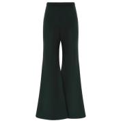 Groene Eden Slouch Flare Broek Zimmermann , Green , Dames