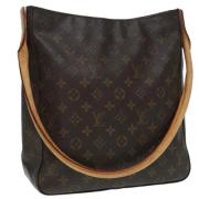 Pre-owned Canvas louis-vuitton-bags Louis Vuitton Vintage , Brown , Da...