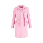 Pre-owned Wool dresses Dolce & Gabbana Pre-owned , Pink , Dames