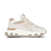 Sneakers in grijs en zwart Hogan , White , Dames