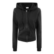 Twisted Rose Hoodie Sweatshirt Vrouwen Vaquera , Black , Dames