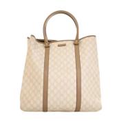 Pre-owned Coated canvas gucci-bags Gucci Vintage , Beige , Dames