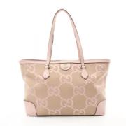 Pre-owned Canvas gucci-bags Gucci Vintage , Pink , Dames