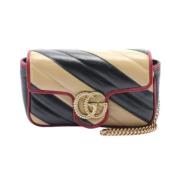 Pre-owned Leather gucci-bags Gucci Vintage , Black , Dames